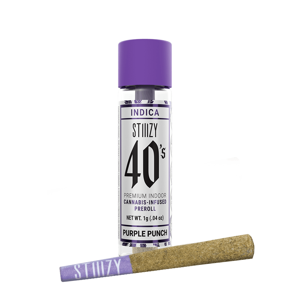 STIIIZY Infused 40s Pre-Roll - 1G Purple Punch