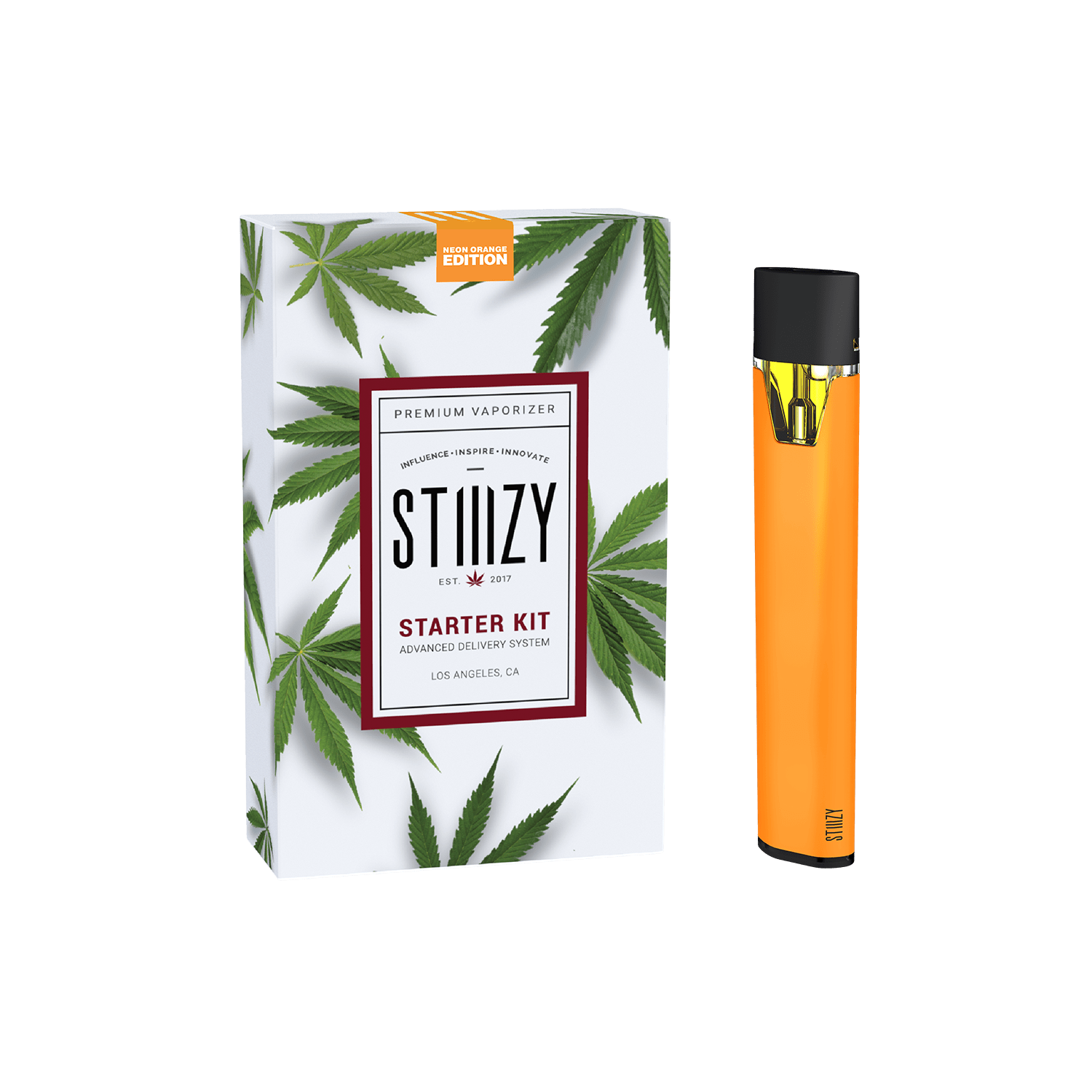STIIIZY Starter Kit - Neon Orange